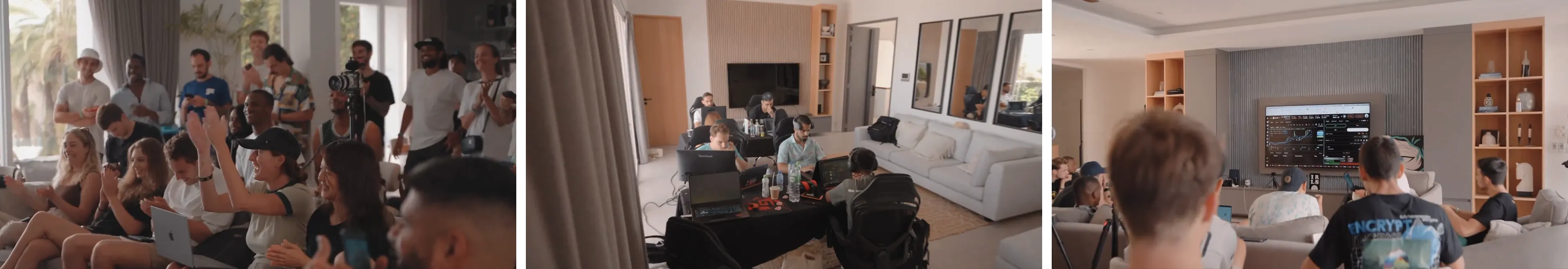 Evening social during Koh Samui event